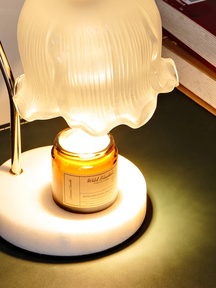 Márvány olvadó viasz lámpa szabályozható szél bell olvadó gyertya, lámpa olvadó lámpa aromaterápiás gyertya lámpa aromaterápiás asztali lámpa4
