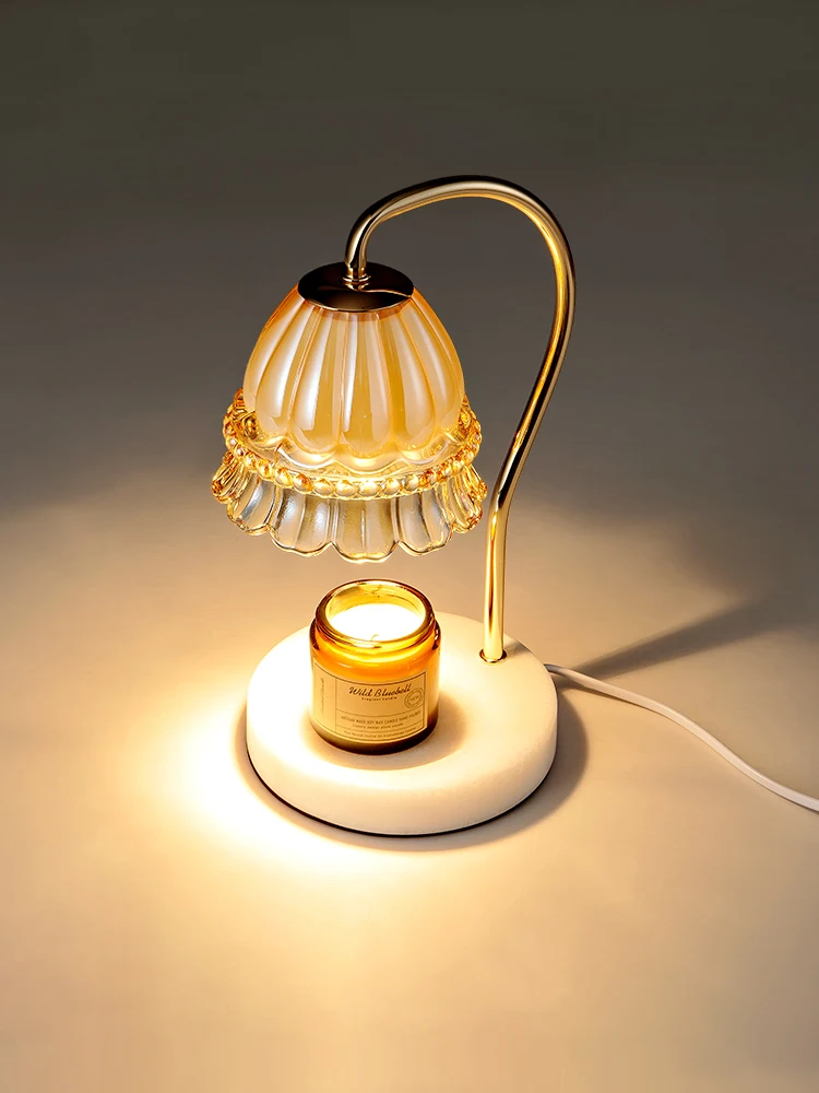 Márvány olvadó viasz lámpa szabályozható szél bell olvadó gyertya, lámpa olvadó lámpa aromaterápiás gyertya lámpa aromaterápiás asztali lámpa5