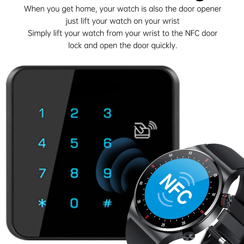 NFC Blue Tooth Hívás Smartwatch Férfiak EKG PPG vérnyomásmérő Sport Fitness Bussiness Intelligens Karóra IPS QW33 Az IOS-Android4