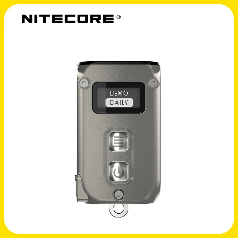 NITECORE TINI2 Ti 500 Lumen Titán Okos Dual Core Kulcs Fény, Díjak a C-Típusú USB1