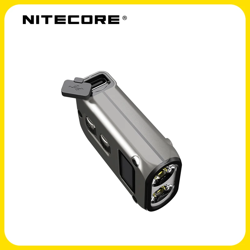 NITECORE TINI2 Ti 500 Lumen Titán Okos Dual Core Kulcs Fény, Díjak a C-Típusú USB2
