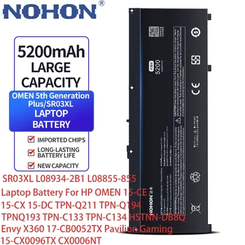 NOHON SR03XL L08934-2B1 L08855-855 Laptop Akkumulátor HP JEL 15-CE 17-CB0052TX Pavilon Szerencsejáték 15-CX0096TX CX0006NT Akkumulátorok