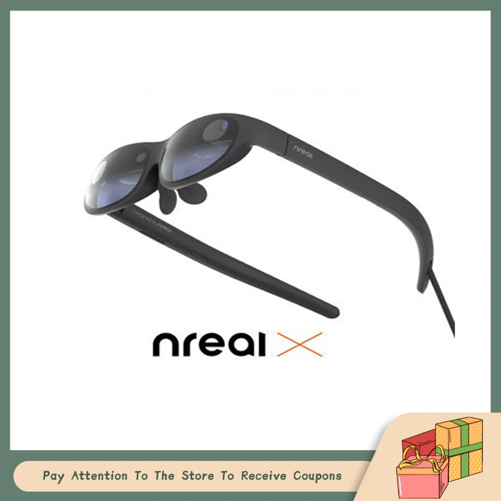 Nreal X okos AR szemüveg 6DoF teljes valós helyszínt tér jelenet összekapcsolt AR fejlesztési létrehozni a 3D-s óriás képernyőn AR szemüveg0
