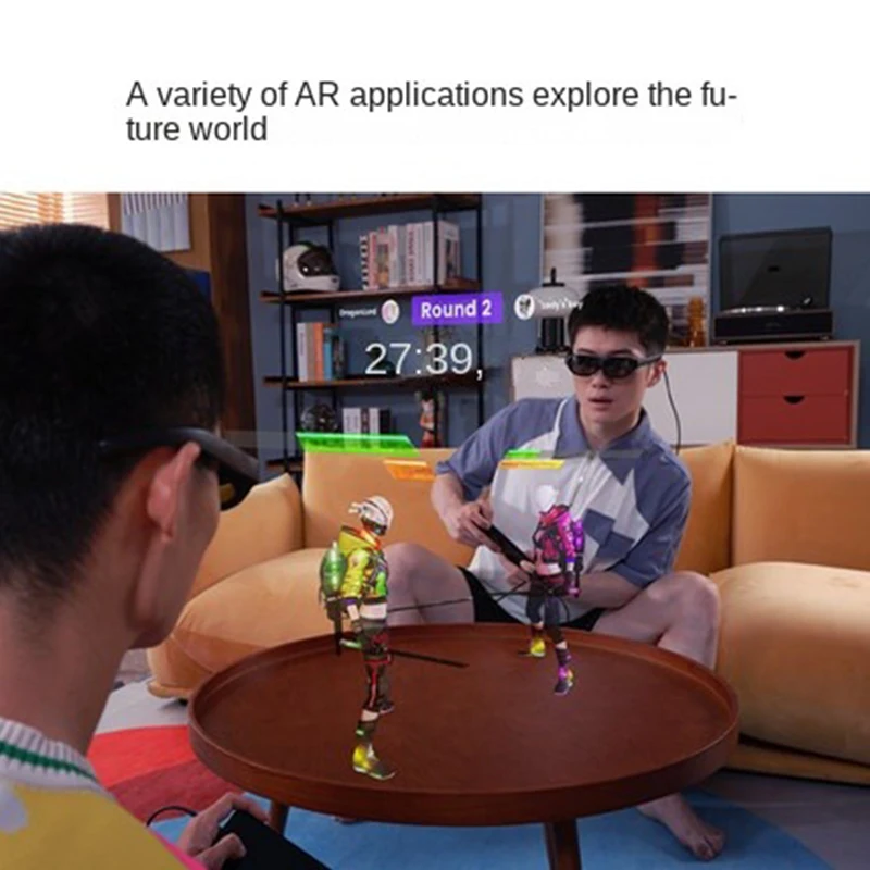 Nreal X okos AR szemüveg 6DoF teljes valós helyszínt tér jelenet összekapcsolt AR fejlesztési létrehozni a 3D-s óriás képernyőn AR szemüveg3