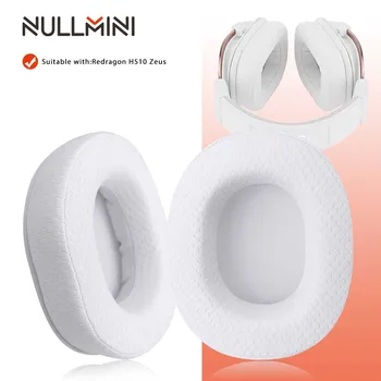 NullMini Csere Fülpárna a Redragon H510 Zeusz Fejhallgató Fehér Earmuff Fülhallgató Ujja Fülhallgató