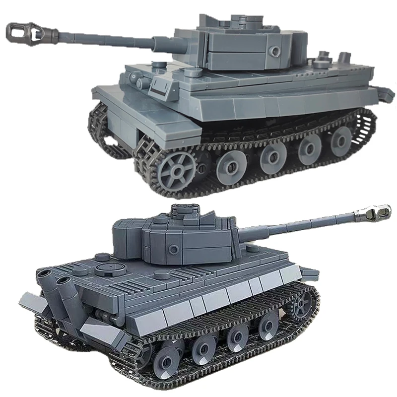 Német Király Tigris Harckocsi Modell építőkövei Hadsereg WW2 Katona Adatok Ember Fegyver Tégla Gyermek Fiú Játékok Ajándék0
