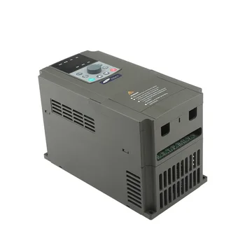 Orsó Inverter VFD 4.0 kw, 220v Frekvencia 380v 3 Fázis 5kw Energia Átalakító Használt fordulatszám-szabályozó orsó