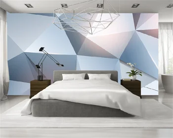 Papírt de parede egyéni háttérkép, 3D háromdimenziós kúp geometria hálószoba kanapé háttér fal lakberendezés freskó papier peint