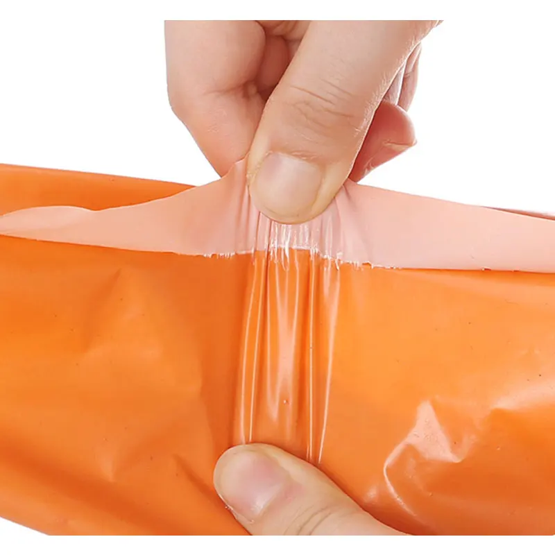 Poli E-Kereskedelmi Postai Csomagokat Egyéni Nyomtatott Logisztikai Csomagolás Ruha Ajándék Tároló Zsák Narancssárga Színű Borítékban, Postai Csomag3