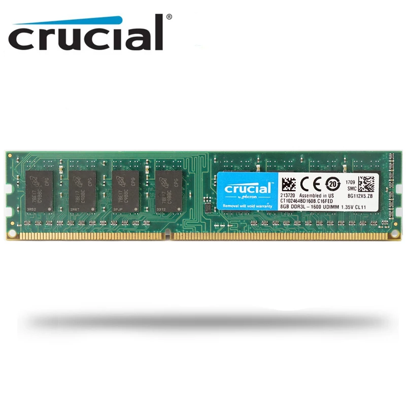 ram anya Döntő PC DDR3L ram 4 GB 8 GB 1600 mhz-es Desktop Memória DIMM Támogatása az alaplap PC3 4G 8G 16000