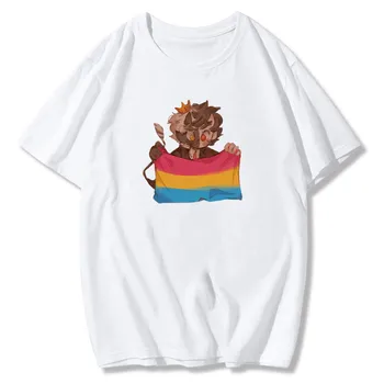 Ranboo Szeretett póló Férfi Női Divat póló Fiú Hip-Hop Maximum Teeshirts Streetwear Camiseta Hombre Korea Kawaii