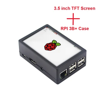 Raspberry Pi 3 Modell B+ ABS Esetben a 3,5 hüvelykes TFT Képernyő Raspberry Pi 3 Modell B+/ Raspberry Pi 3 Modell B/RPI 3B+