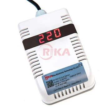 RIKA RK300-02 CE Tanúsítvánnyal rendelkező Lézeres Szórás Levegő PM2.5 PM10 Érzékelő levegőminőségi Monitoring