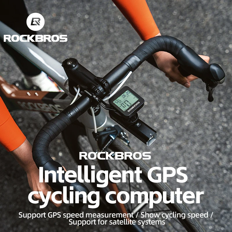 ROCKBROS GPS Sebességmérő Kerékpáros Computer MTB Országúti Kerékpár Vízálló Automatikus Digitális Stopperóra Kerékpáros Számláló Kerékpáros Komputer2