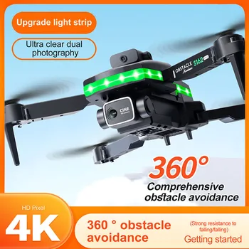 S162 Drón 4k Kamera Drón Quadcopter a Gyerekek a Játékok-val Okos Akadály Elkerülése, Gyönyörű LED Víz Lámpa Játékok