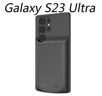 S23 ultra Akkumulátor tok Samsung Galaxy S22 S23 Ultra S23 Akkumulátor töltő Teljesítmény esetekben power Bank ütésálló Töltés borító