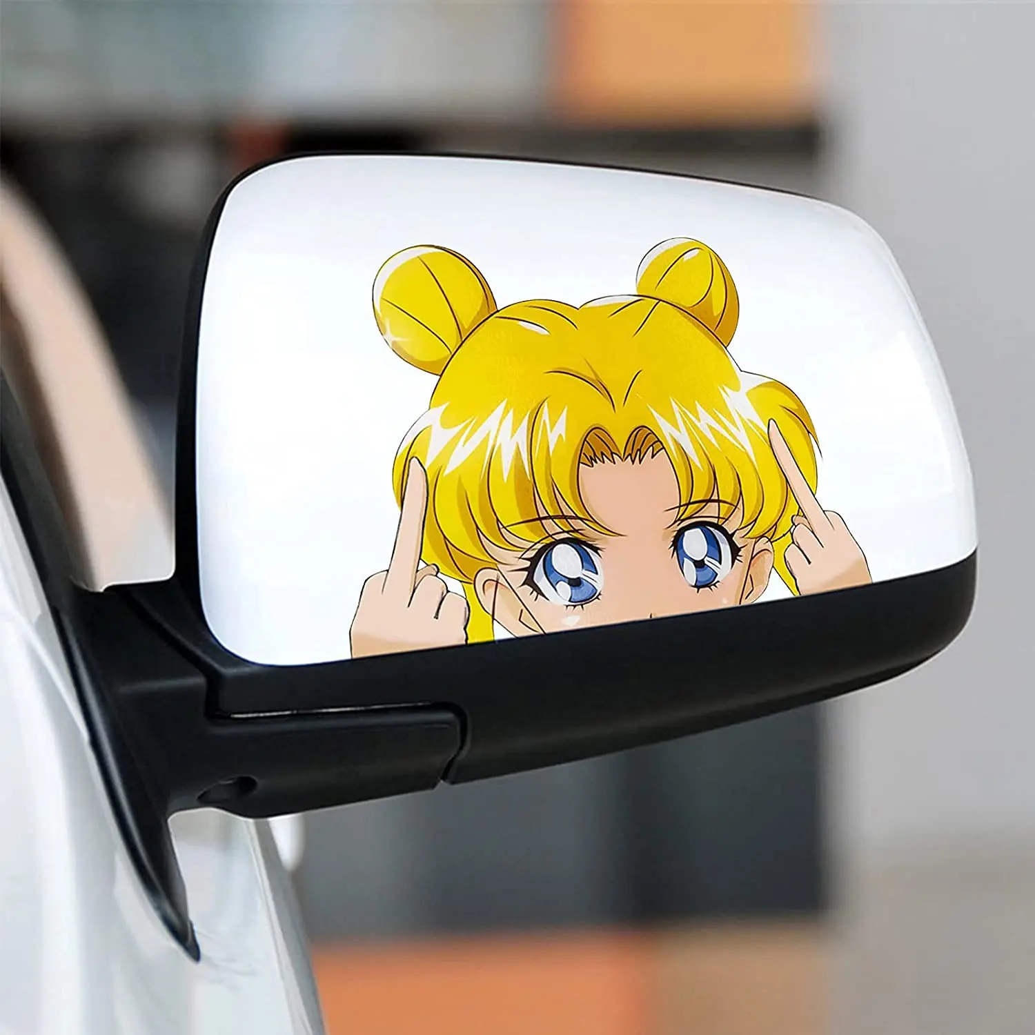 Sailor Moon Matricák Anime Matricák Autó Vinil Peeker Matrica Auto Kiegészítők Ablak Táborozó Laptop Gördeszka Dekoráció0