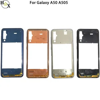 Samsung Galaxy A50 A505 Ház Középső Keret Esetében+Oldalsó Gombok Ereje, Hangerő Gombok Cseréje
