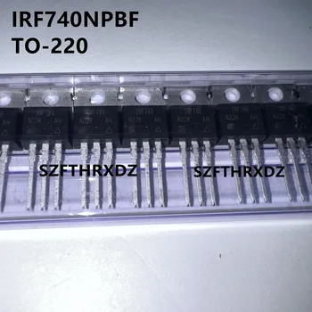 SZFTHRXDZ 100% Új Importált Eredeti IRF740PBF IRF740 TO-220 térvezérlésű Tranzisztor MOSFET 10A 400V