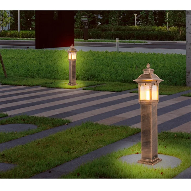 SÁMÁN Kerti Lámpa Kültéri Vízálló LED Modern Terasz Kerti világítás Haza Teraszon Kerti Villa Utáni Fény4