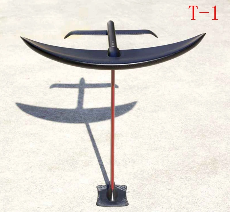 T1 szárnyashajó szén-szárnyak fólia + alumimum árboc a Szörfdeszka SUP Forró4