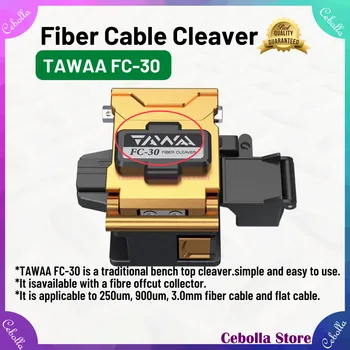TAWAA FC-30 Cbale Vágó FTTH Clivador De Fibra Optica Optikai Bárd 24 felület