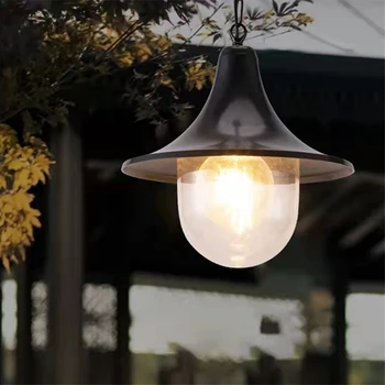 TEMAR Szabadtéri Retro Medál Fény Modern LED Lámpa Vízálló Haza Folyosó Dekoráció