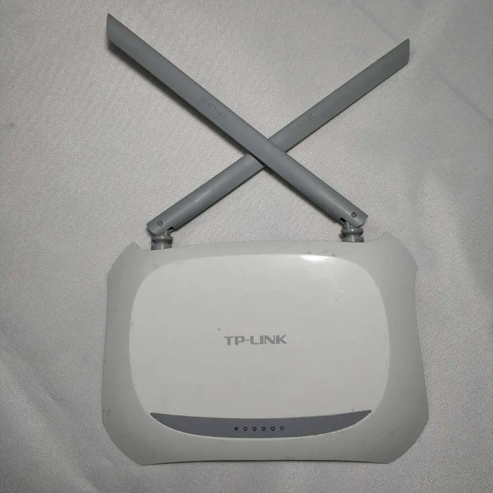 TL-WR842N 300 Vezeték nélküli Router, Wifi Keresztül Fal nagysebességű Biztonsági Stabilitást, hogy Csökkenti a Késedelem+Tápegység + Hálózati Kábel3