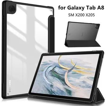 Tok Samsung Galaxy Tab A8 Tabletta Fedezi a Samsung Tab A8 esetben 10.5 SM-X200 SM-X205 Mágneses Tiszta lap Egy 8 X200 Érdekesség