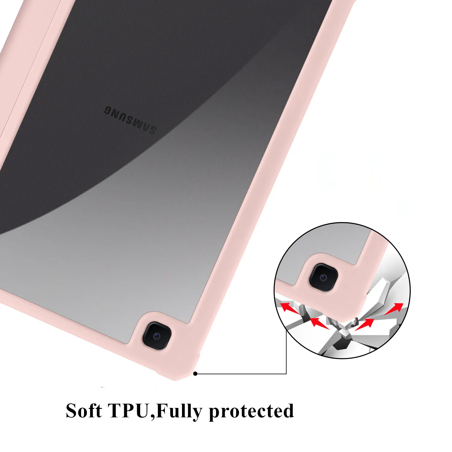 Tok Samsung Galaxy Tab A8 Tabletta Fedezi a Samsung Tab A8 esetben 10.5 SM-X200 SM-X205 Mágneses Tiszta lap Egy 8 X200 Érdekesség4