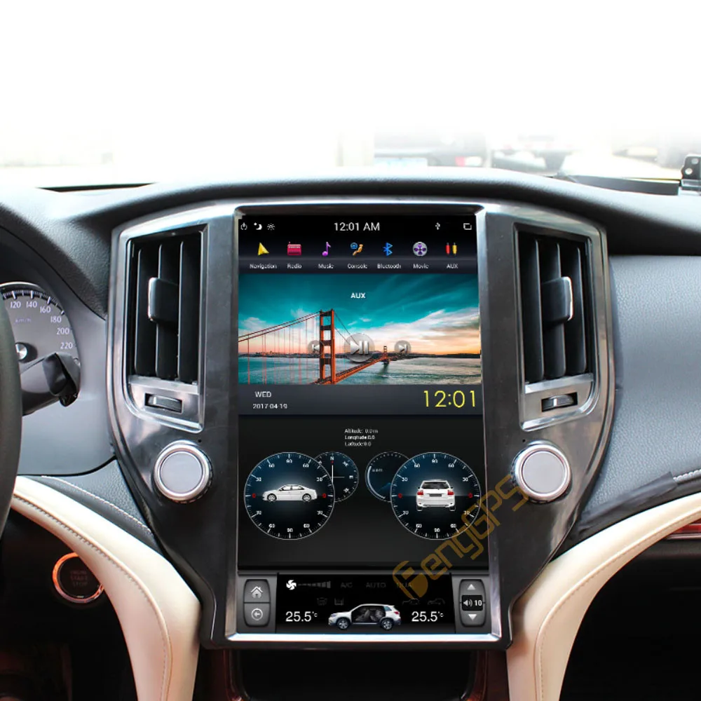 Toyota Crown 2015 - 2018 14 Android Autó Rádió Tesla Képernyő 2Din Sztereó Receiver Autoradio Multimédia DVD Lejátszó GPS Navi1