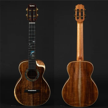 TT-03 , tenor TIKI márka ukulele, szilárd koa fa ukulele