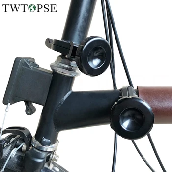 TWTOPSE AL7075 Bike Kerékpár Csukló Szorító Lemez Brompton Összecsukható Kerékpár 3SIXTY PIKES Kerékpár Mágneses C Szorító Lemez Kar Rész
