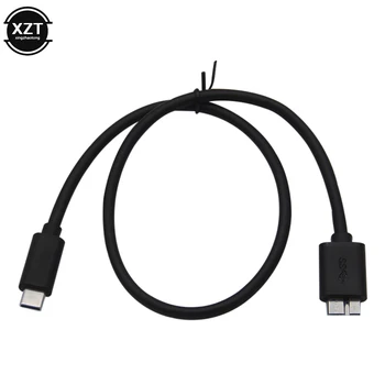 Univerzális 5Gbps USB 3.1 C-Típusú, hogy USB 3.0-Mikro-B Kábel Csatlakozó Külső Merevlemez Merevlemez-Kábel mobiltelefon, PC