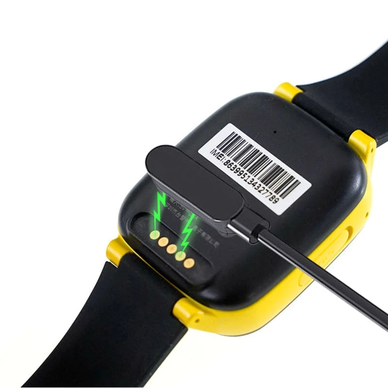 Univerzális Töltő Kábel Stabil Alkalmas 5 Pin-12mm Tér Smartwatch USB Töltő Kábel Elszívó Adapter J60A1