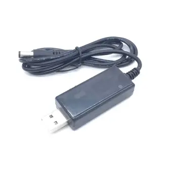 USB Boost Konverter DC 5V 9V, 12V USB-Step-up Konverter Kábel 3.5x1.35 mm-es Aljzatához A Tápegység/Töltő/Áram Átalakító