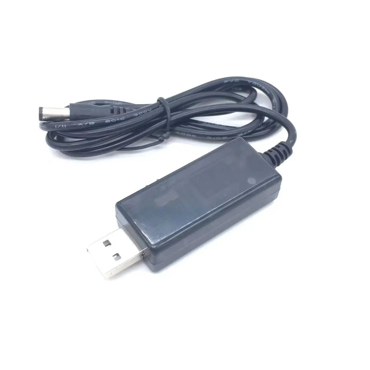 USB Boost Konverter DC 5V 9V, 12V USB-Step-up Konverter Kábel 3.5x1.35 mm-es Aljzatához A Tápegység/Töltő/Áram Átalakító0