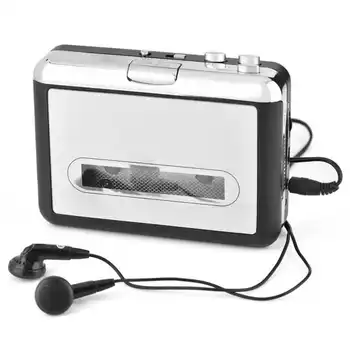 USB-s Kazetta Lejátszó, Hordozható USB-s Kazetta, hogy PC, MP3, CD-Váltó Átalakító Audió mentése Zene Lejátszó Fejhallgató