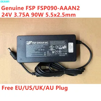 Valódi FSP FSP090-AAAN2 24V 3.75 EGY 90W 5.5x2.5mm AC Adapter Tápegység Töltő