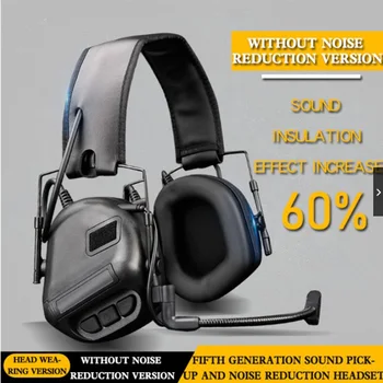 Vevő Rádió Taktikai Fülhallgató Nélkül zajszűrés VersionTactical Headset Felvételi Earmuff Használata AV Adó Fülhallgató