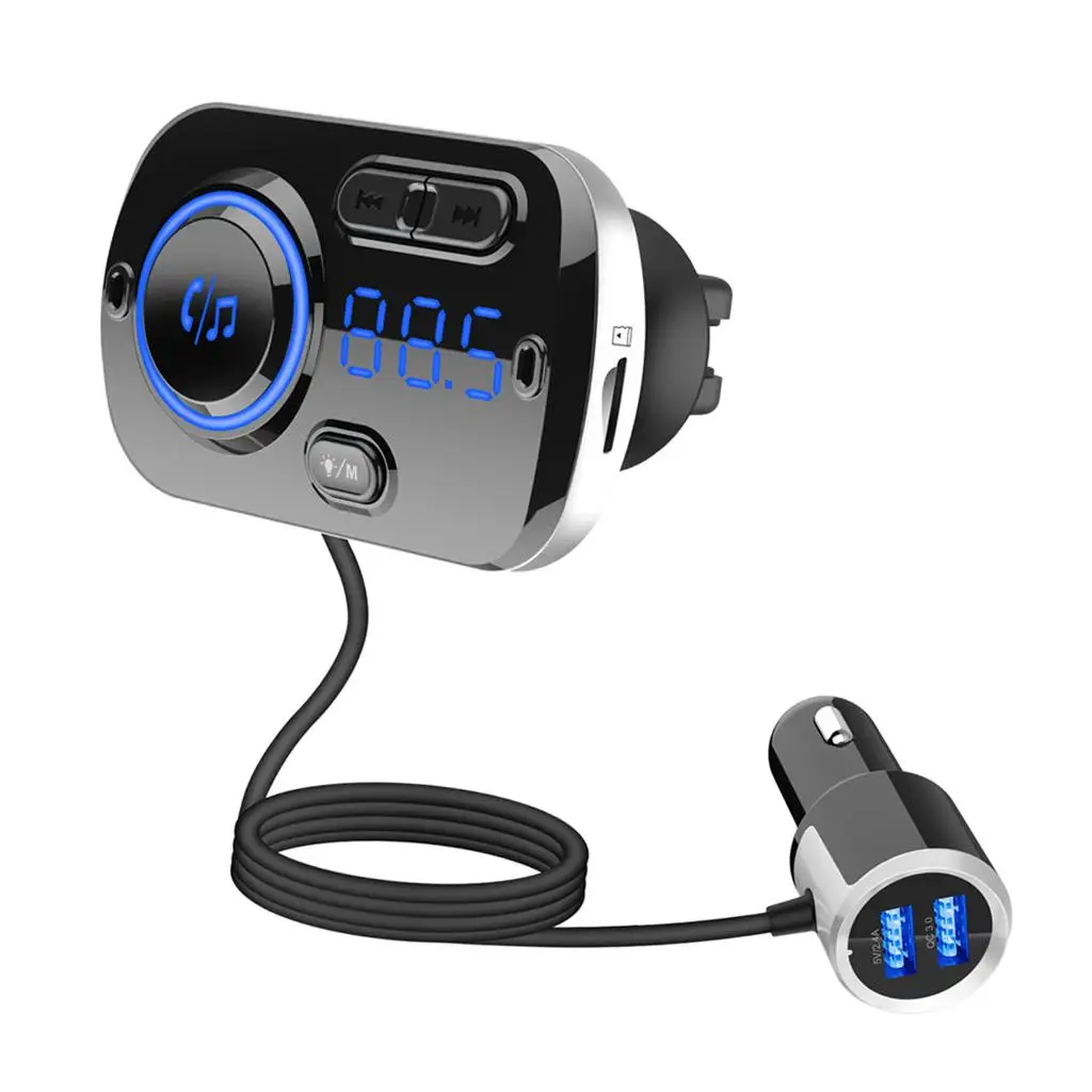 Vezeték nélküli Bluetooth FM Zene USB Töltő Adapter Rádió4