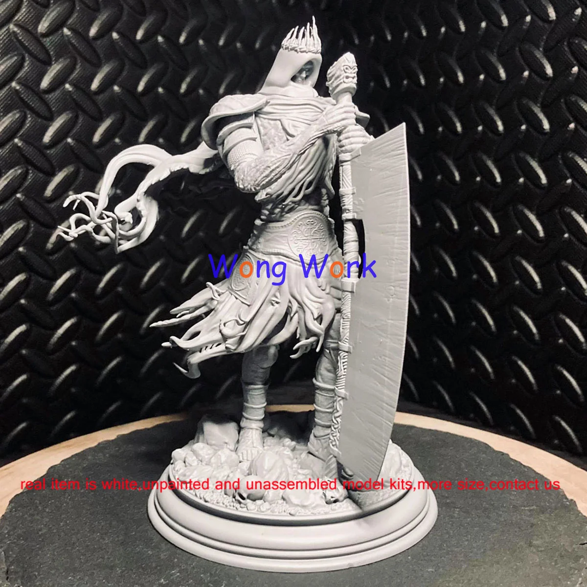 Wong Munka Festetlen 20cmH 30cmH 3D Nyomtatás Összeszerelt Garázs Készletek GK Modell Kit Ábra JC-220721-322