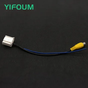 YIFOUM 16Pin Eredeti Videó Bemenet Kapcsoló Fordított Kamera RCA Adapter Kábel Kia K3 K4 K5/Hyundai IX25
