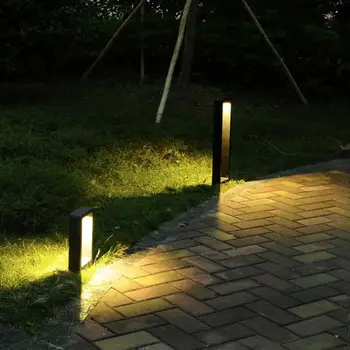 YRANK LED Cölöp Gyep Fény, A Táj, a Kert Udvar Tér Kültéri Világítás 30Cm LED-es Út Útvonal Dekoratív Világítás Kerti Lámpa