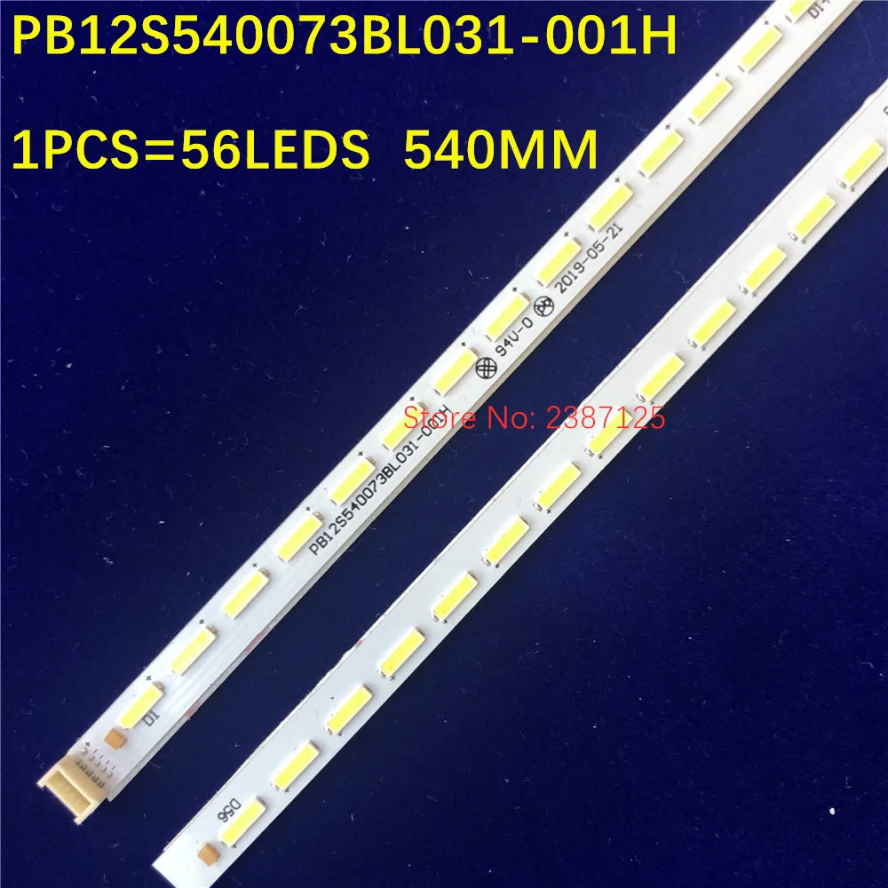 Új LED-es Háttérvilágítás Szalag 56leds PB12S540073BL031-001H a Toshiba 42L1350C 42L1351C L42F1510B L42F1507B LED42C710J LED42C760D1