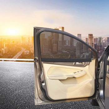 Új Mágneses autós napellenző anti-uv autó függöny autó ablak, napellenző oldalra ablak háló napernyő, védő ablak film