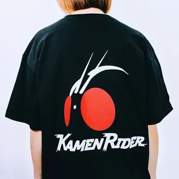 Új Stílus Kamen Rider TOKUSATSU Japán Anime, Nyomtatott póló, Alkalmi Divat Levegőt Szerelmesek Inge Koreai Stílus Hipszter Unisex Póló