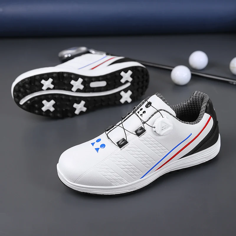 Új Vízálló Golf Cipő 37-47 Szabadtéri Kényelmes Golf Cipők Profi Golfozó Lábbeli Gyors Illesztése Sport Gyaloglást4