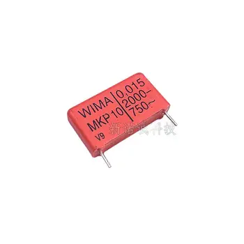 10DB/WIMA Kondenzátor 2000V 153 0.015 UF 2000V 15nF MKP10 Pin-Távolság 22.5