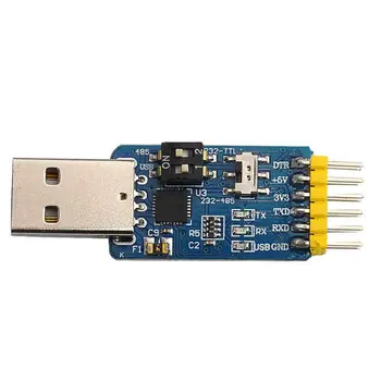 2022 Új CP2102 USB-UART 6 az 1-ben többfunkciós Soros Adapter Modul CP2102 USB-TTL 485 232 3.3 V / 5V Kompatibilis